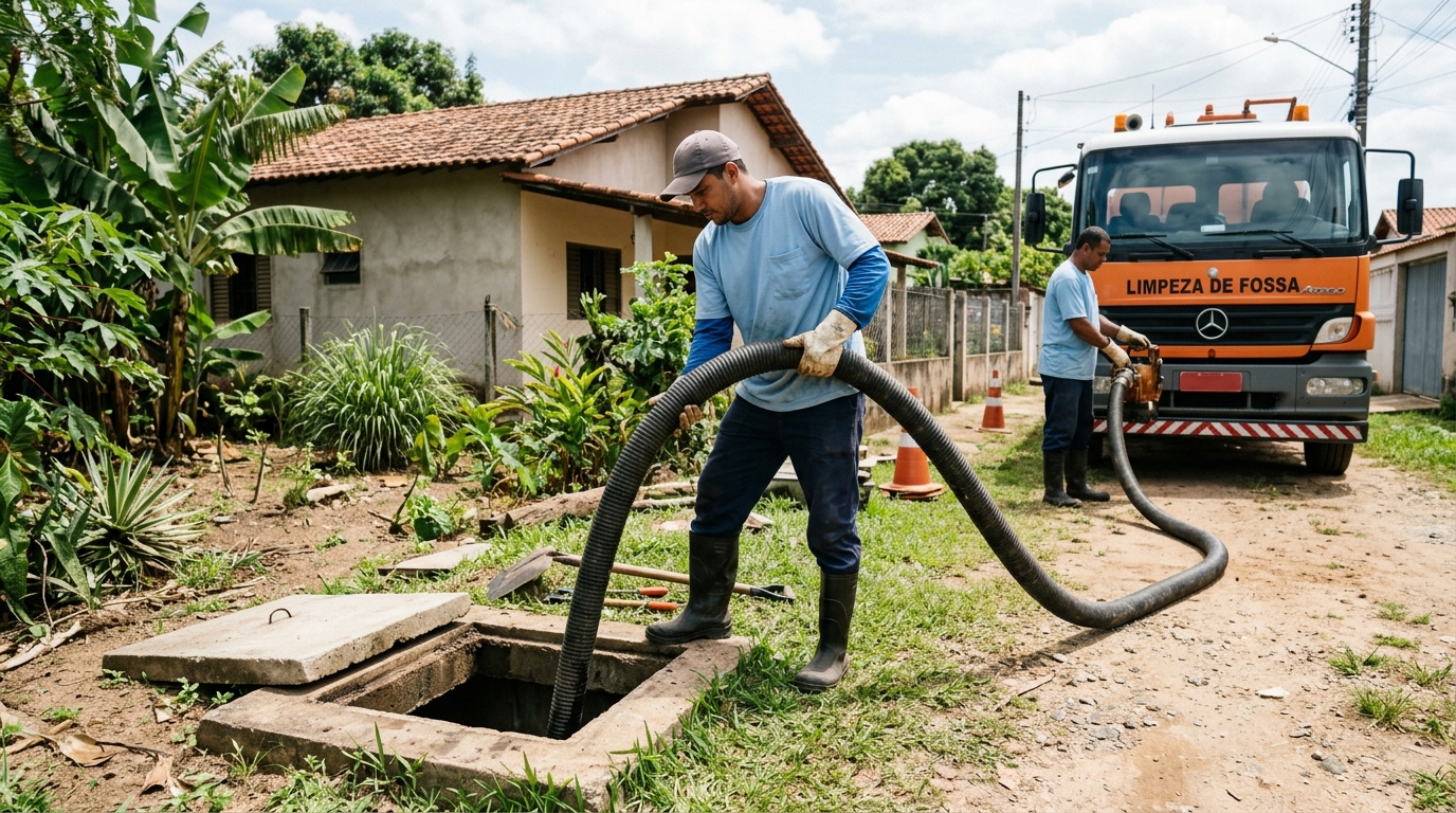 Desentupimento de Fossa em Duque de Caxias‑RJ