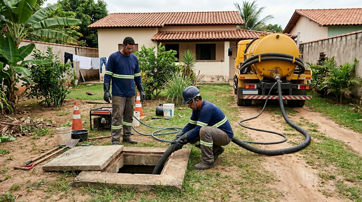 Limpeza de Fossa em Duque de Caxias‑RJ