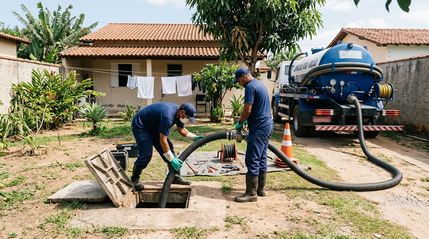 Manutenção de Fossa em Duque de Caxias‑RJ
